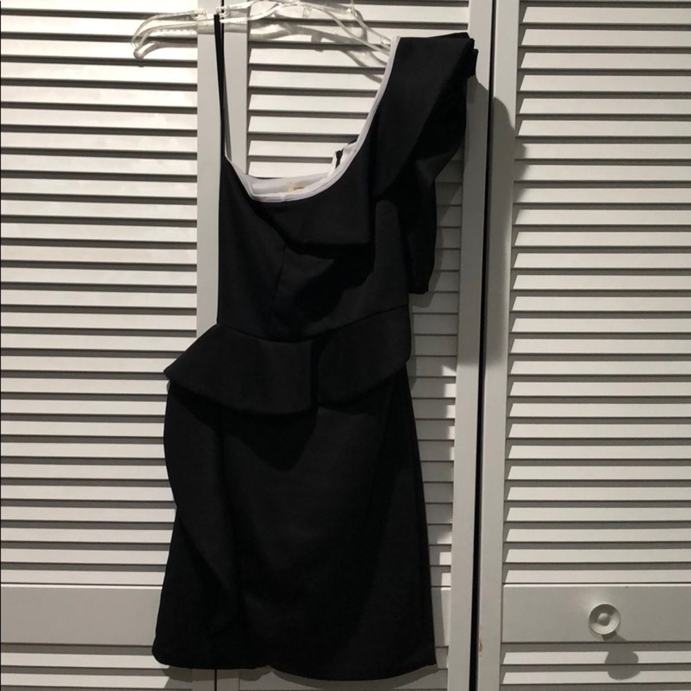 Black Off The Shoulder Dress
